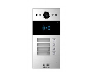 Akuvox R20BX4 On-Wall Mounted IP Video Door Phone with 4 Buttons & RFID Card reader